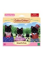 EPOCH (CALICO CRITTER & KIDOOZIE) CC MIDNIGHT CAT FAMILY