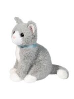 DOUGLAS PLUSH CAT GREY MINI