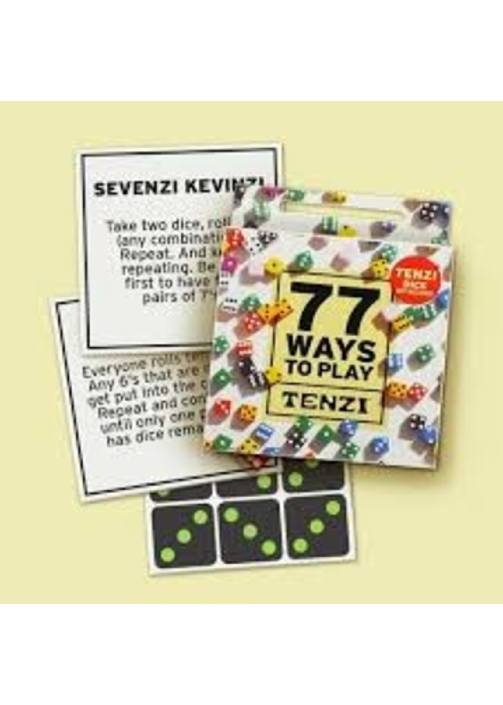 TENZI TENZI 77 WAYS TO PLAY