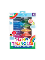 OOLY OOLY HAPPY TRIANGLES JUMBO CRAYONS