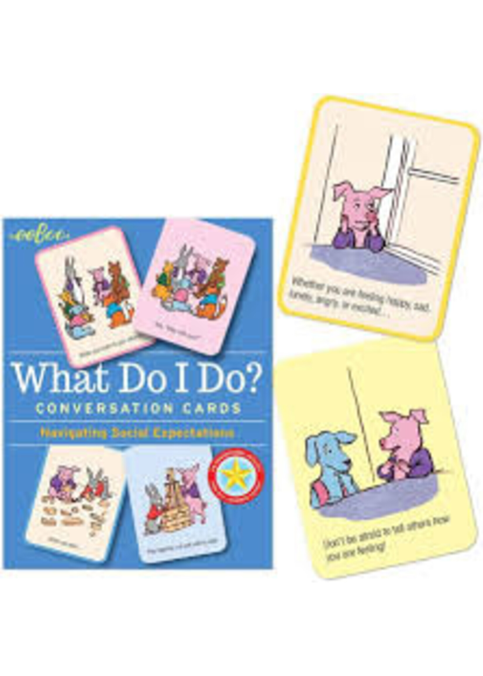 EEBOO EEBOO WHAT DO I DO CONVERSATION CARDS