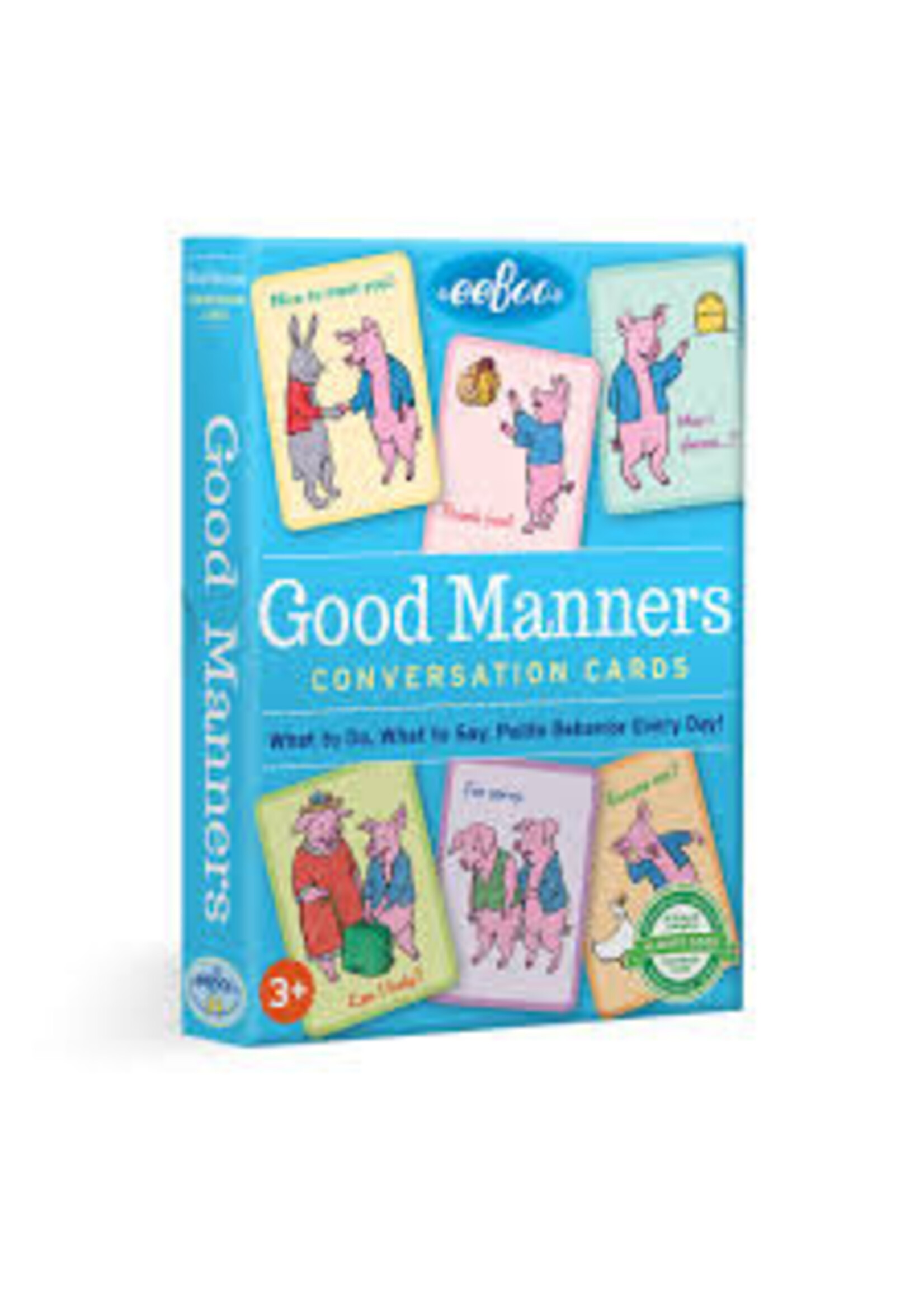 EEBOO EEBOO GOOD MANNERS CONVERSATION CARDS