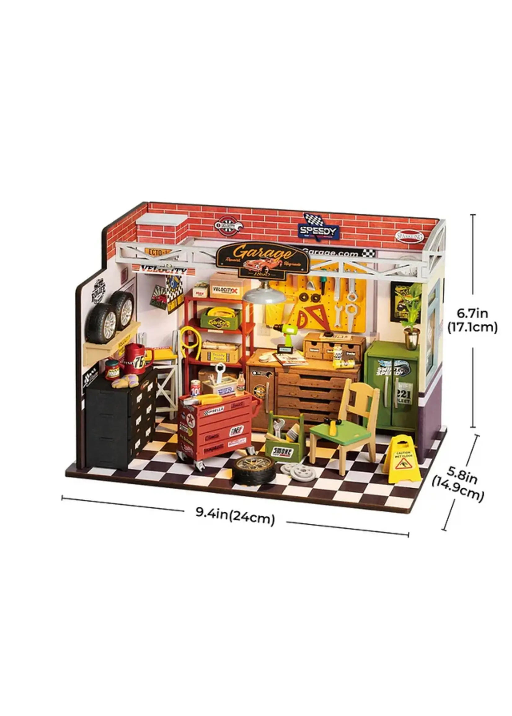 ROBOTIME ROBO GARAGE WORKSHOP