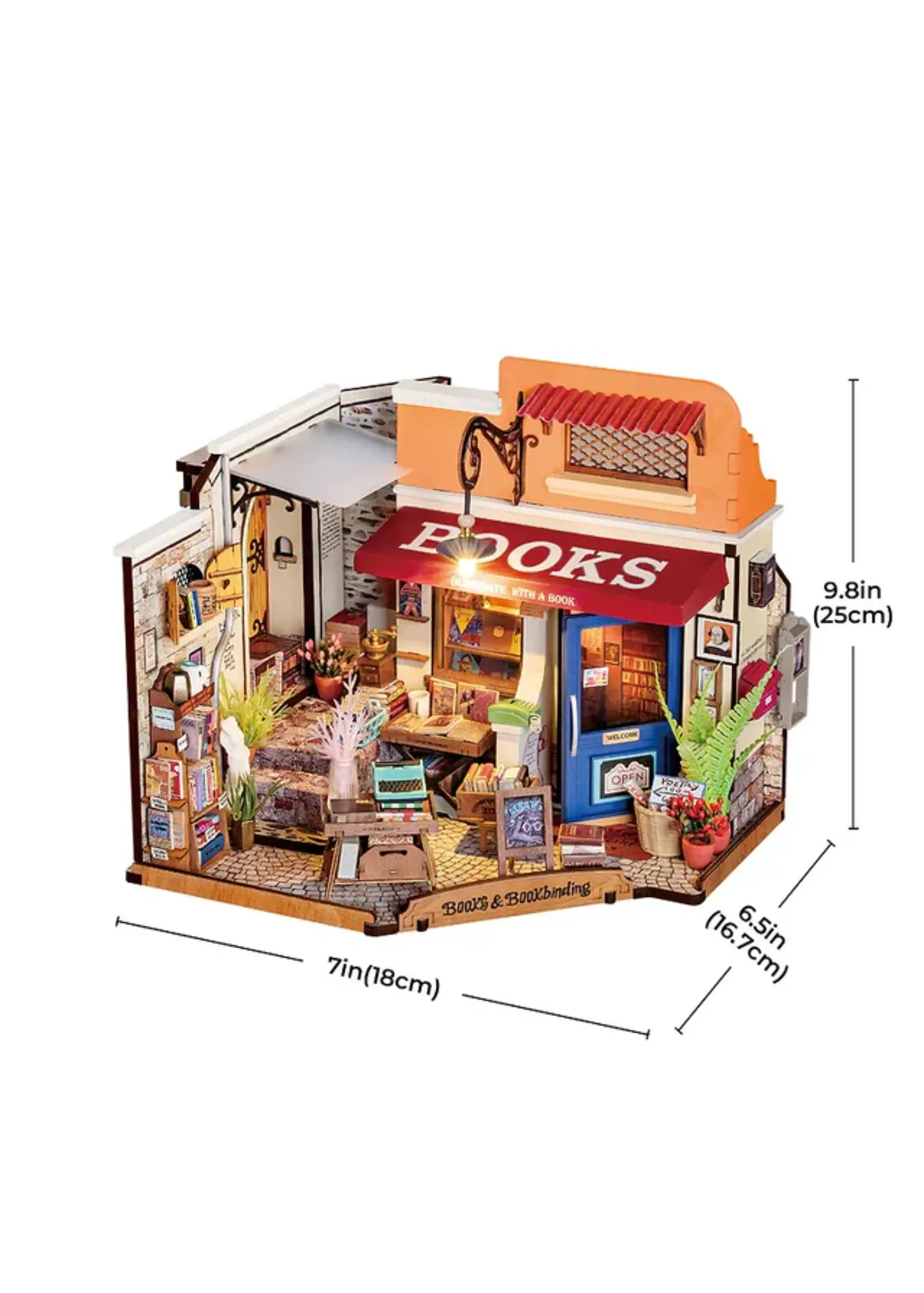 ROBOTIME ROBO CORNER BOOKSTORE