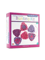 FRIENDLY LOOM EXPLORE CROCHET BUNTING KIT BERRY