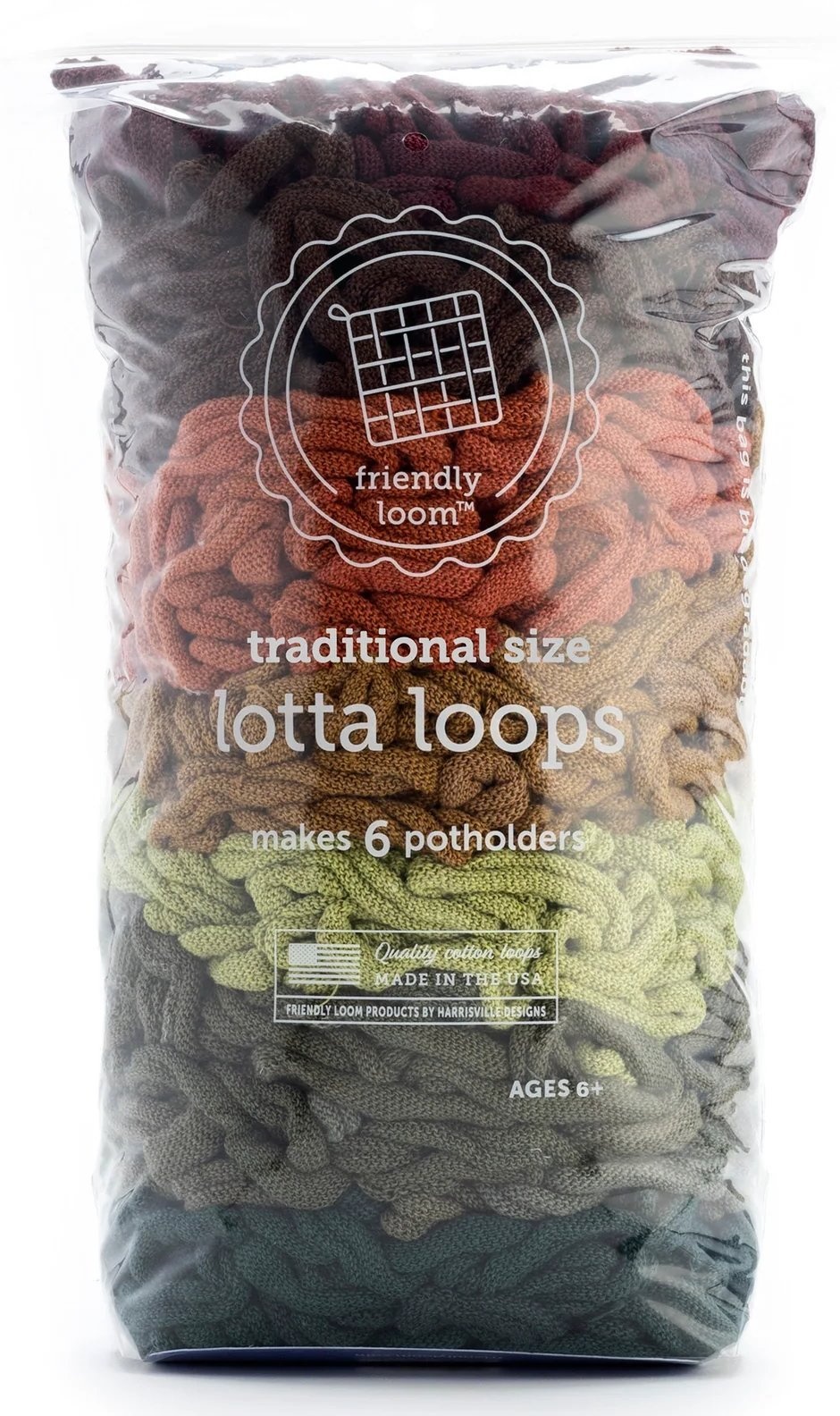 TRADITIONAL LOTTA LOOPS EARTHTONE