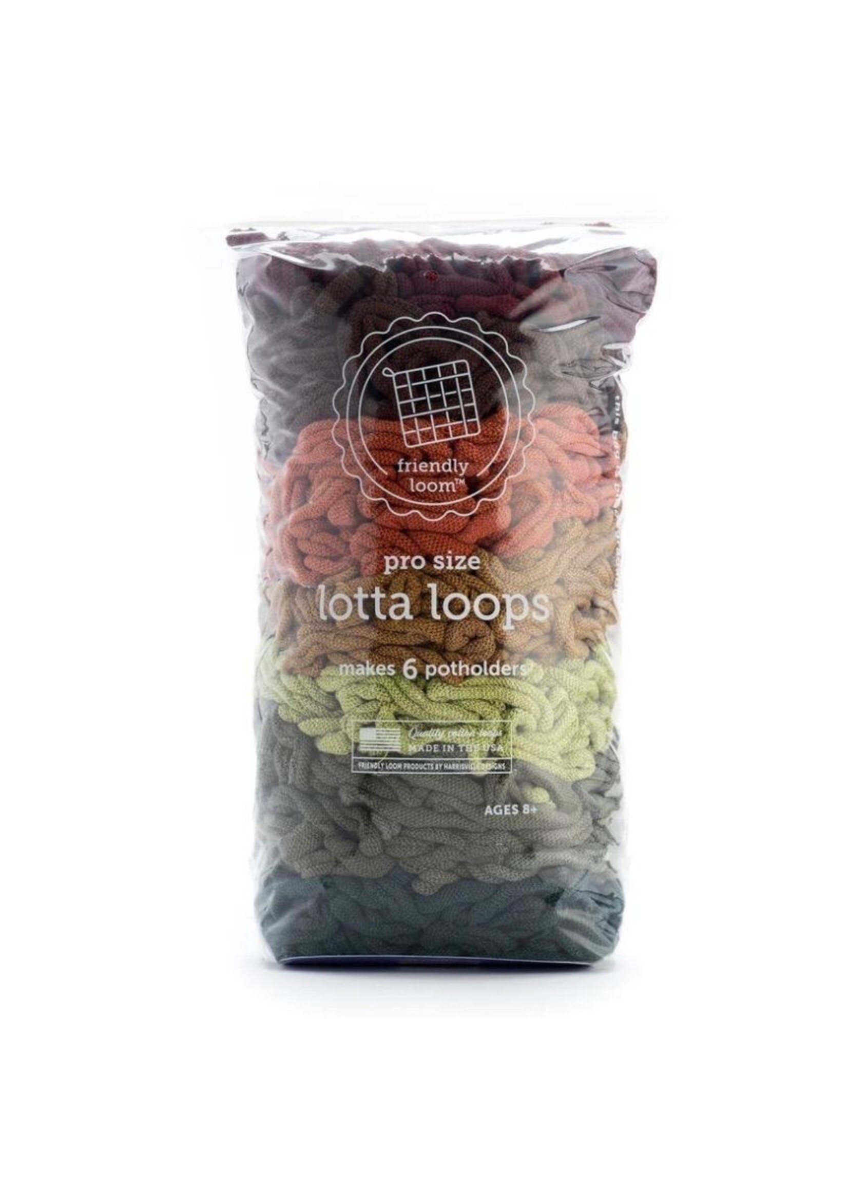FRIENDLY LOOM PRO LOTTA LOOPS EARTHTONES