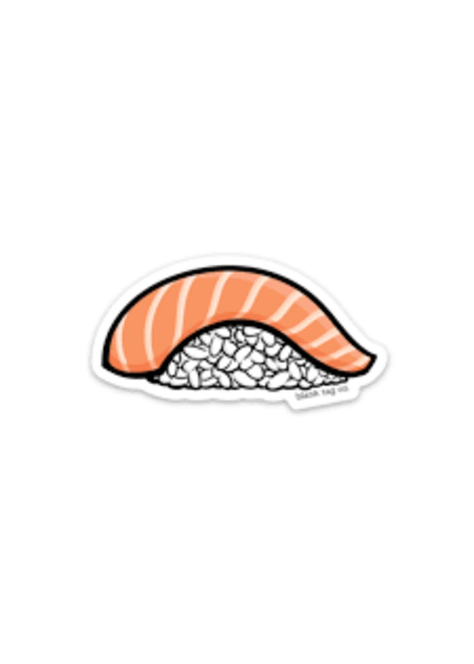 BLANK TAG CO. STICKER SALMON SUSHI