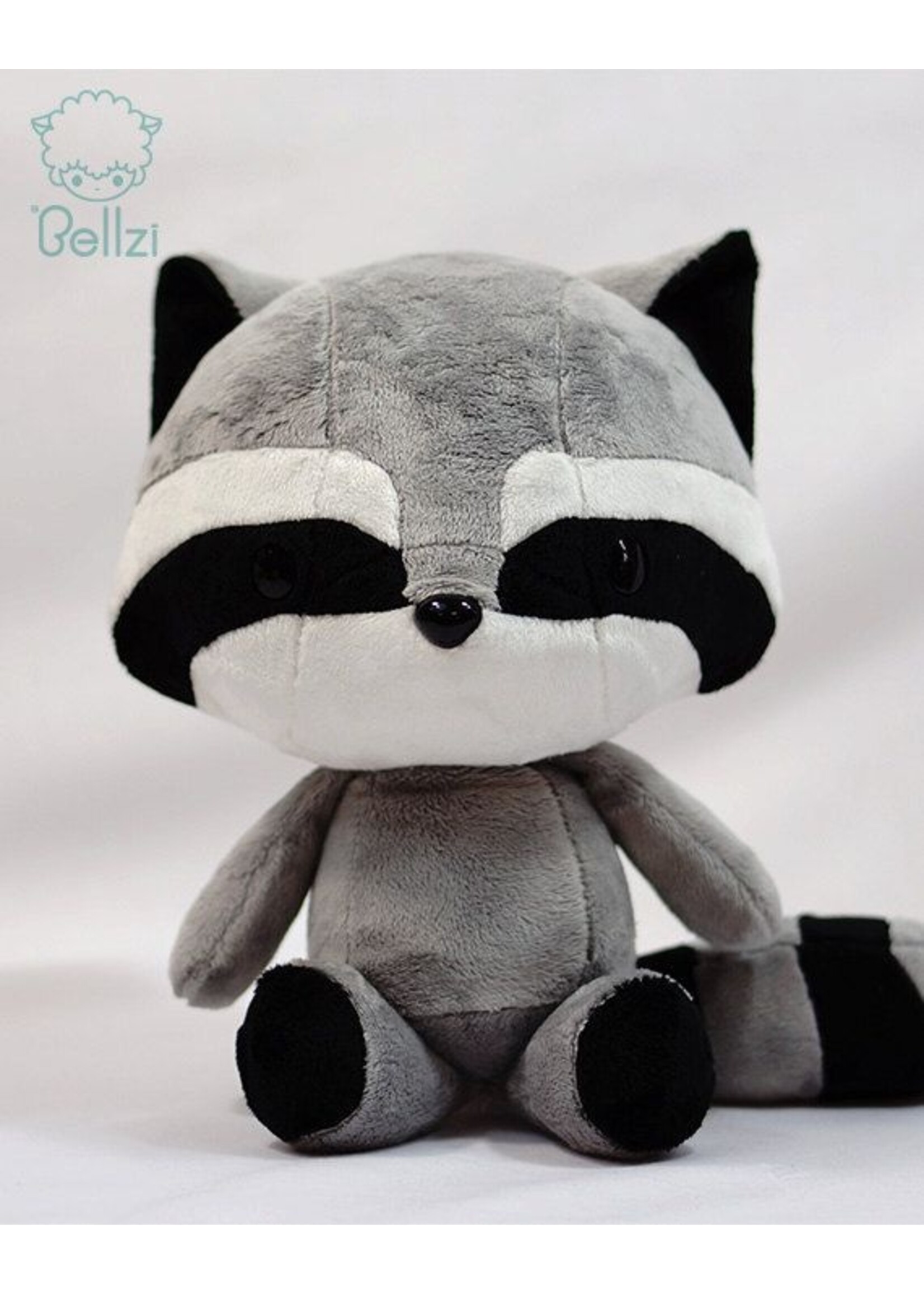 BELLZI PLUSH RACCOON RACCOONI