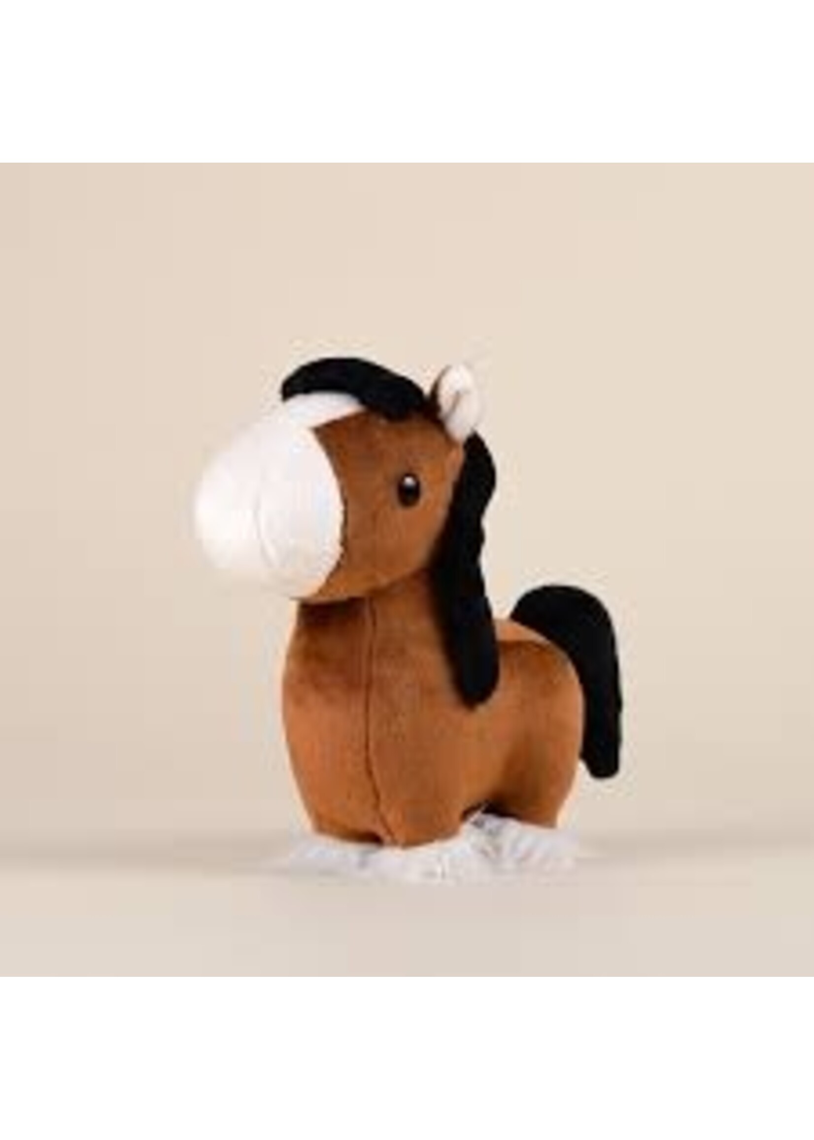 BELLZI PLUSH HORSE CLYDESDALE HORSI MINI