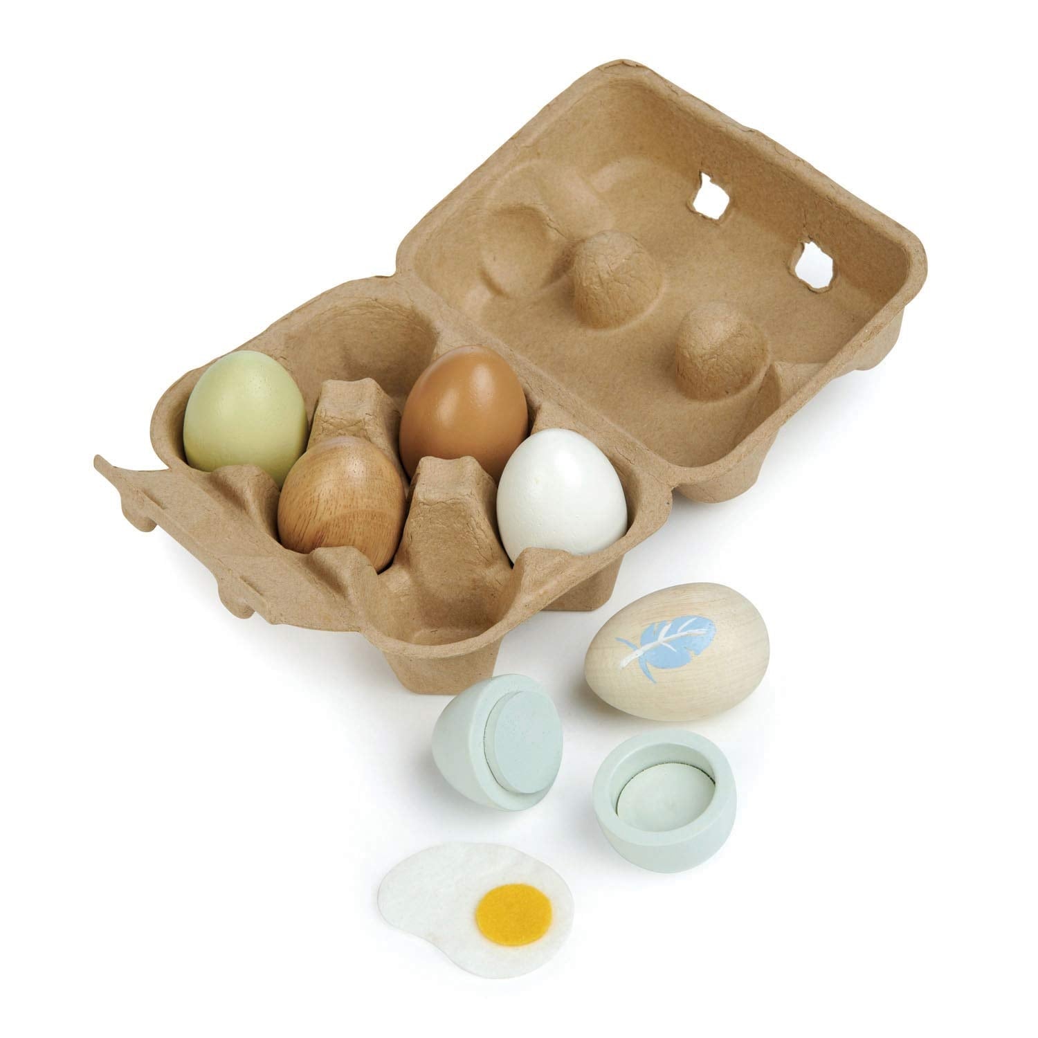 TENDER LEAF WOODEN EGGS