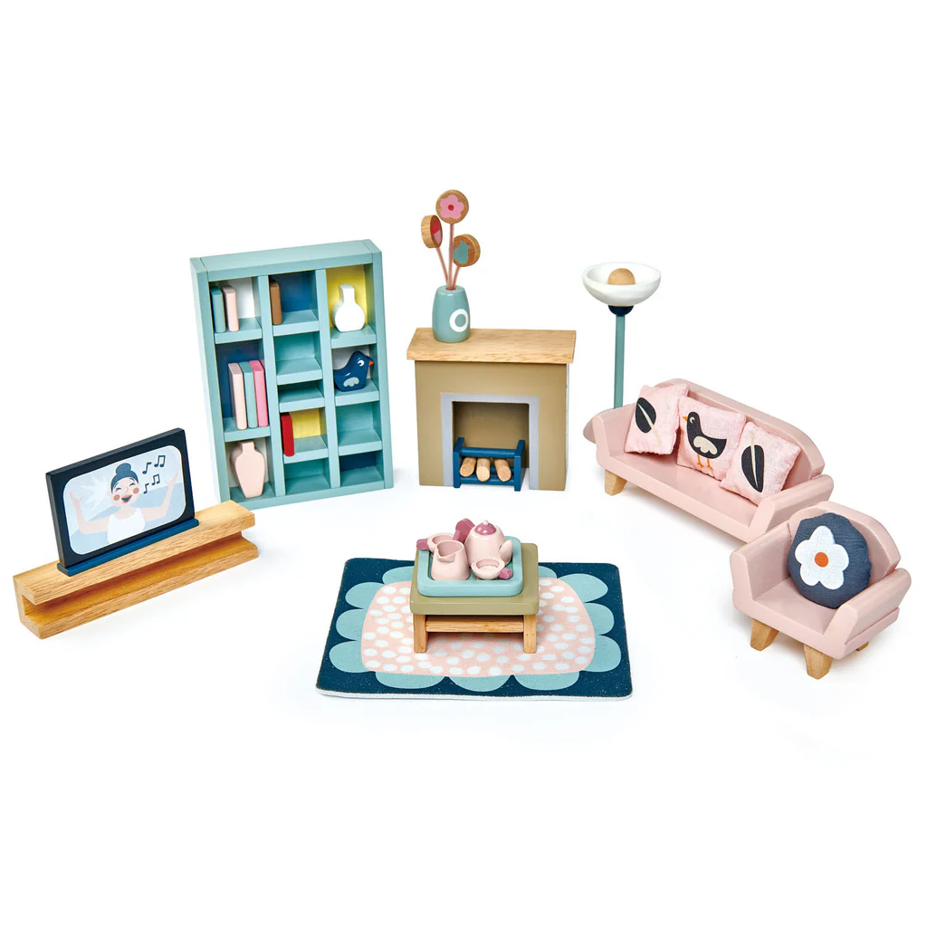 TENDER LEAF DOLL HOUSE SITTING FURNITURE