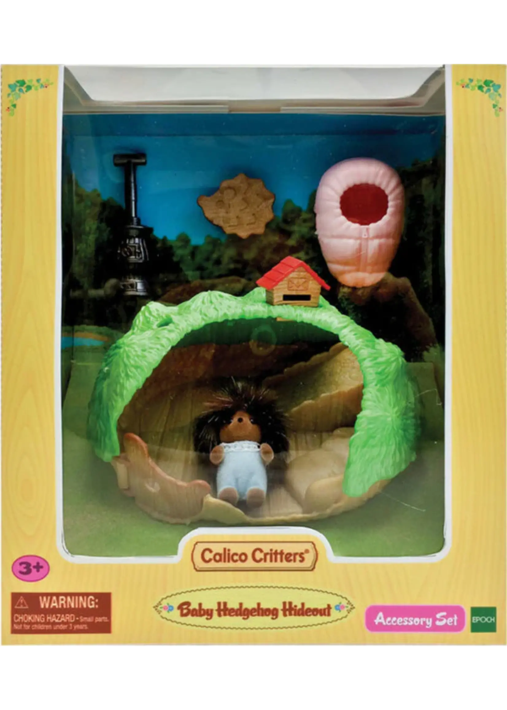 EPOCH (CALICO CRITTER & KIDOOZIE) CC BABY HEDGEHOG HIDEOUT