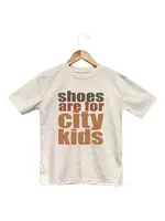 BAREFOOT BABY SHIRT SHOES ARE FOR CITY KIDS 2T