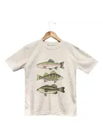 BAREFOOT BABY SHIRT FISH 2T