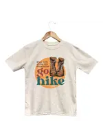 BAREFOOT BABY SHIRT HIKING MOUNTAINS 2T