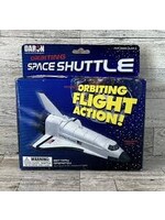DARON FLYING SPACE SHUTTLE ON A STRING