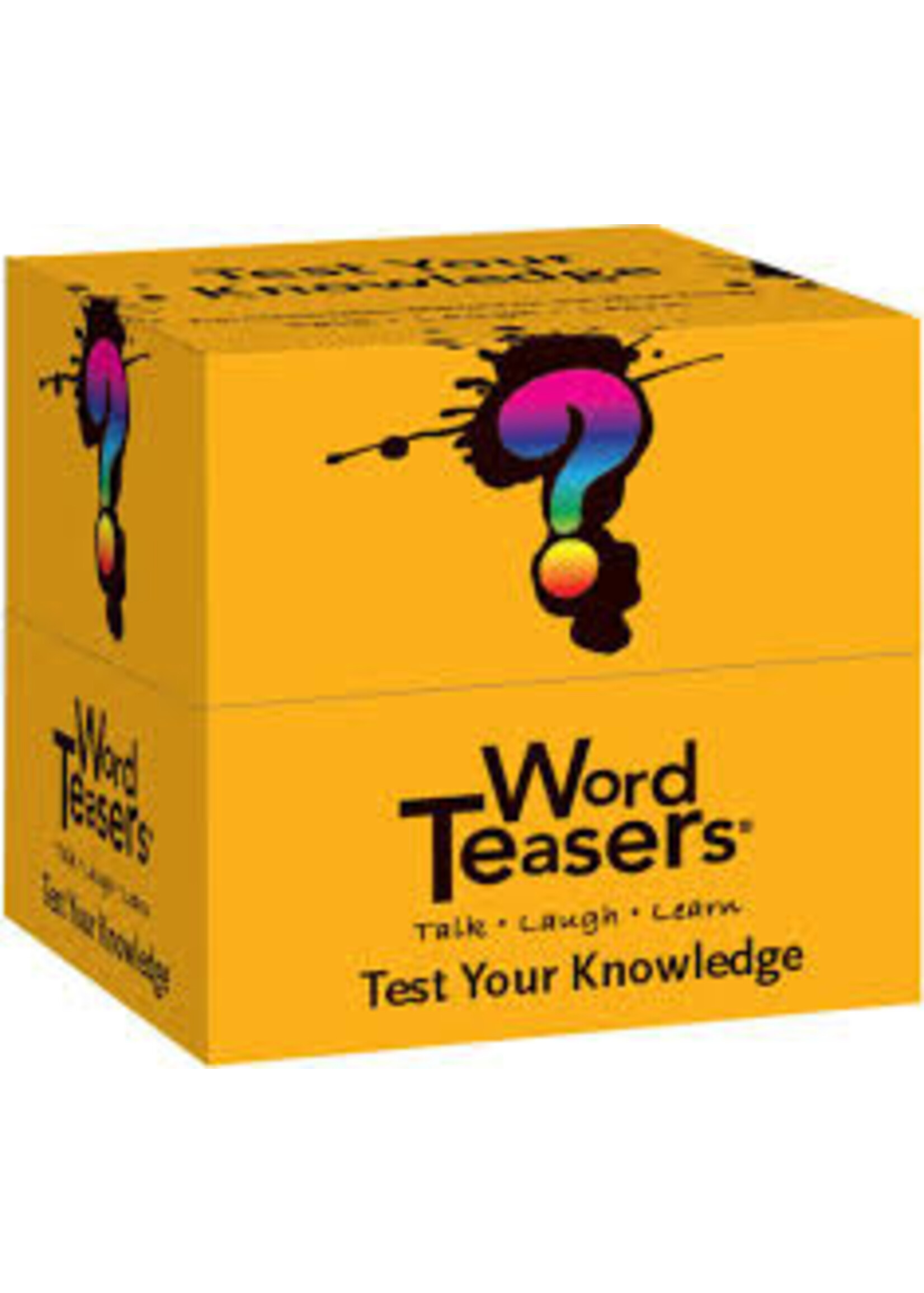 WORD TEASERS WORD TEASERS TEST YOUR KNOWLEGE