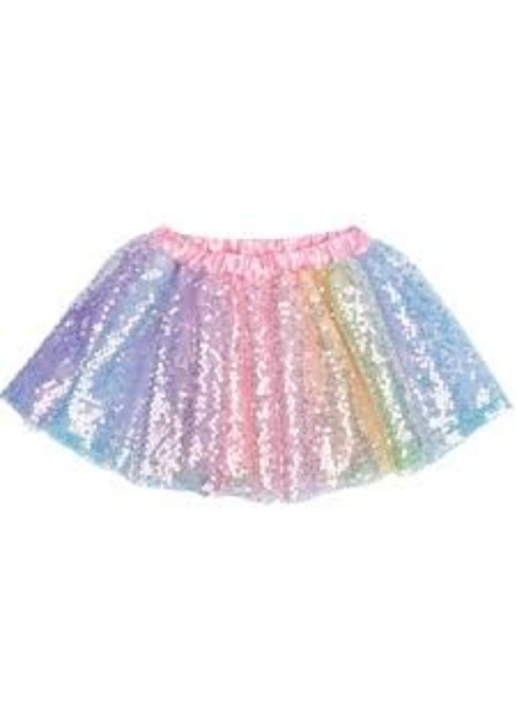 JEWLERY OMBRE SEQUINS SKIRT SIZE 4-6