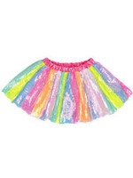 DRESS UP STRIPY SEQUIN SKIRT SIZE 4-6