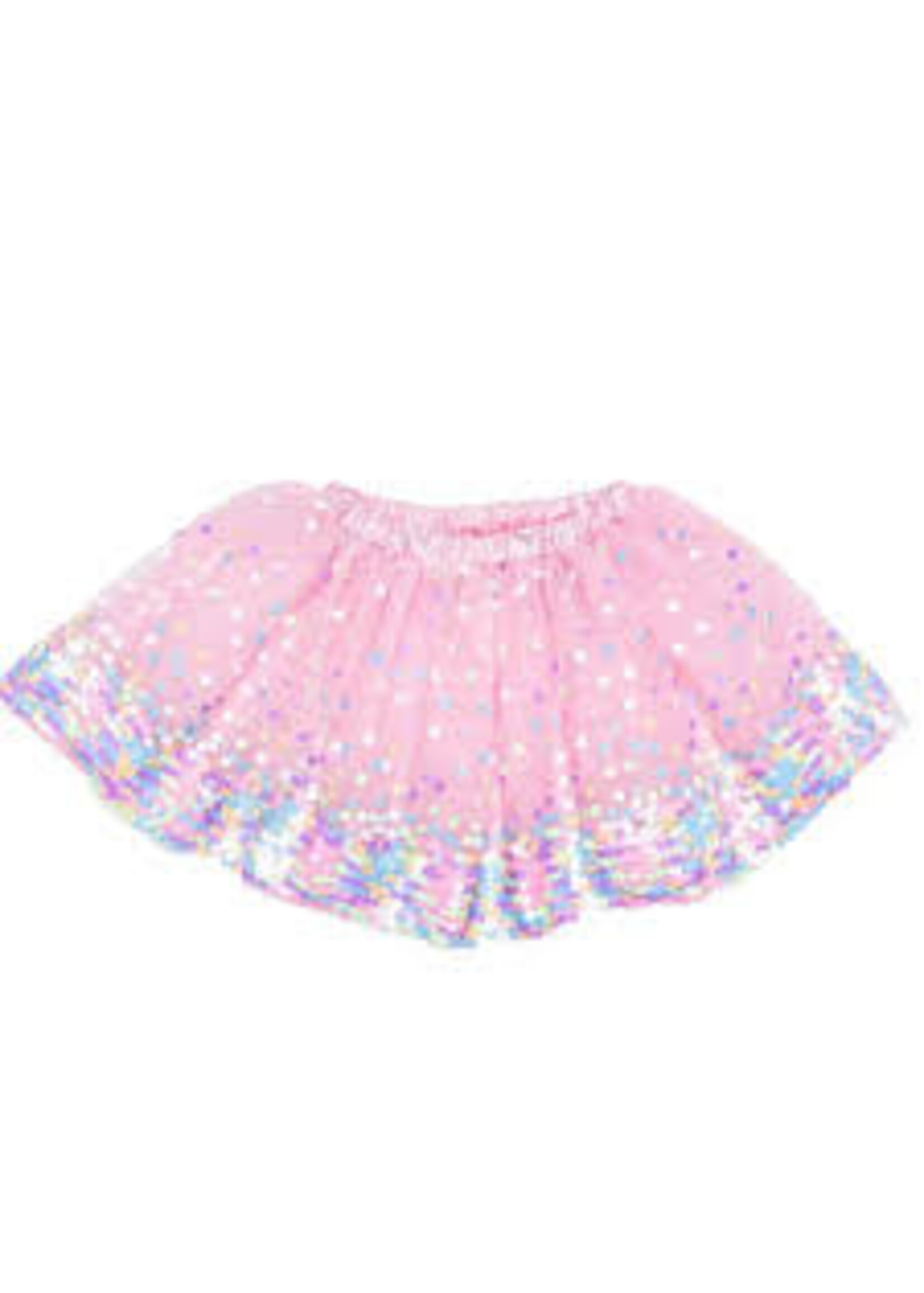 DRESS UP PARTY FUN SEQUINS SKIRT PINK SIZE 4-6