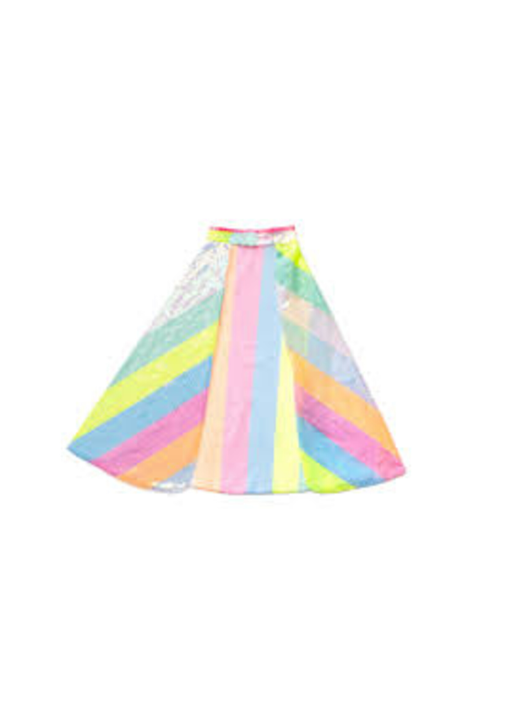 DRESS UP STRIPY SEQUINS CAPE SIZE 4-6