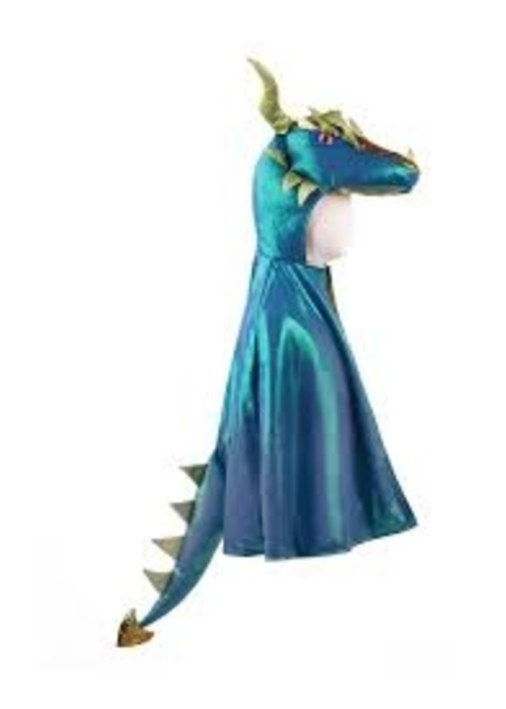 DRESS UP EMERALD THE METALLIC DRAGON CAPE SIZE 3-4