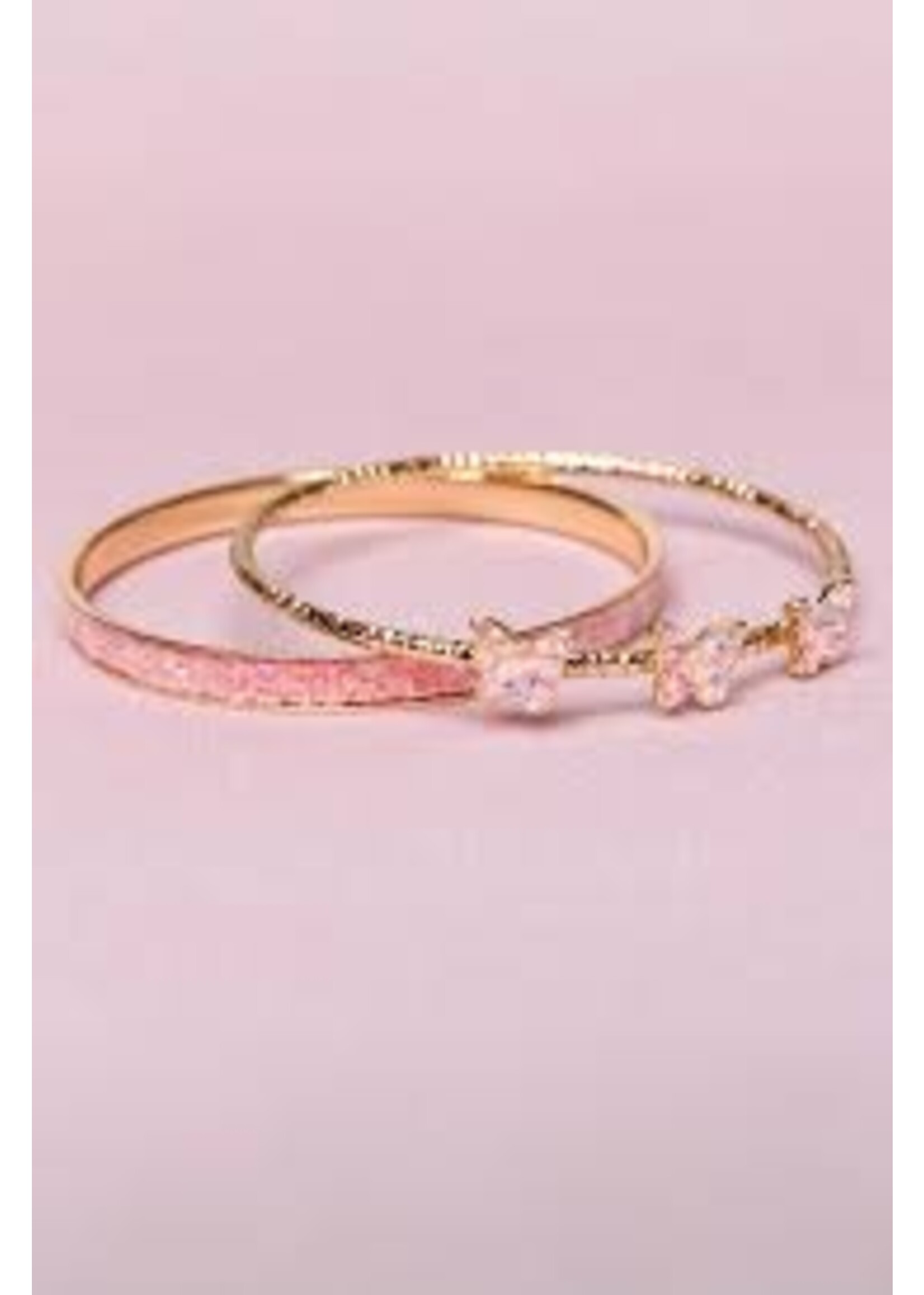 JEWLERY BOUTIQUE CHIC BUTTERFLY BANGLES 2 CT