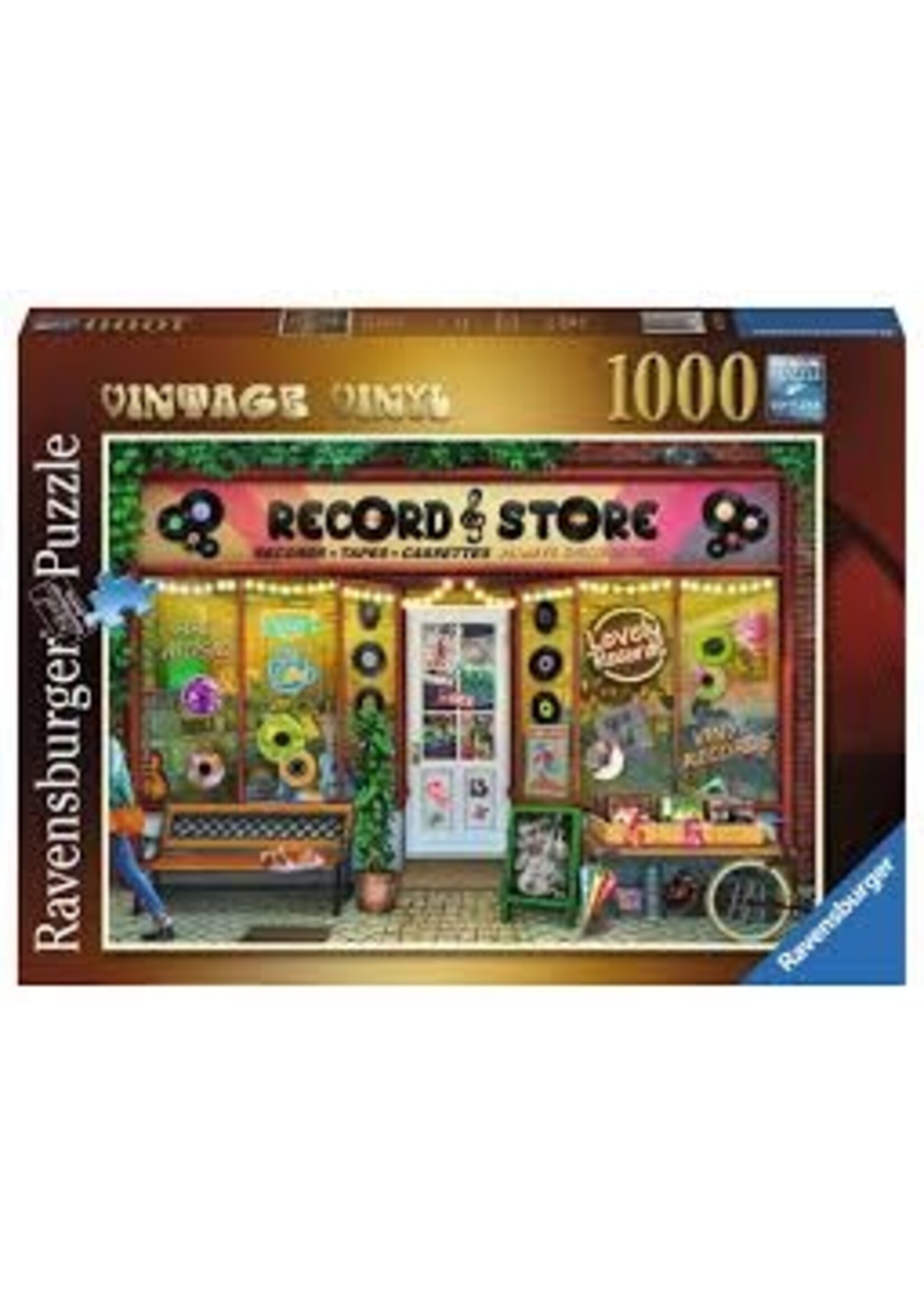 RAVENSBURGER PUZZLE 1000 PCS VINTAGE VINYL