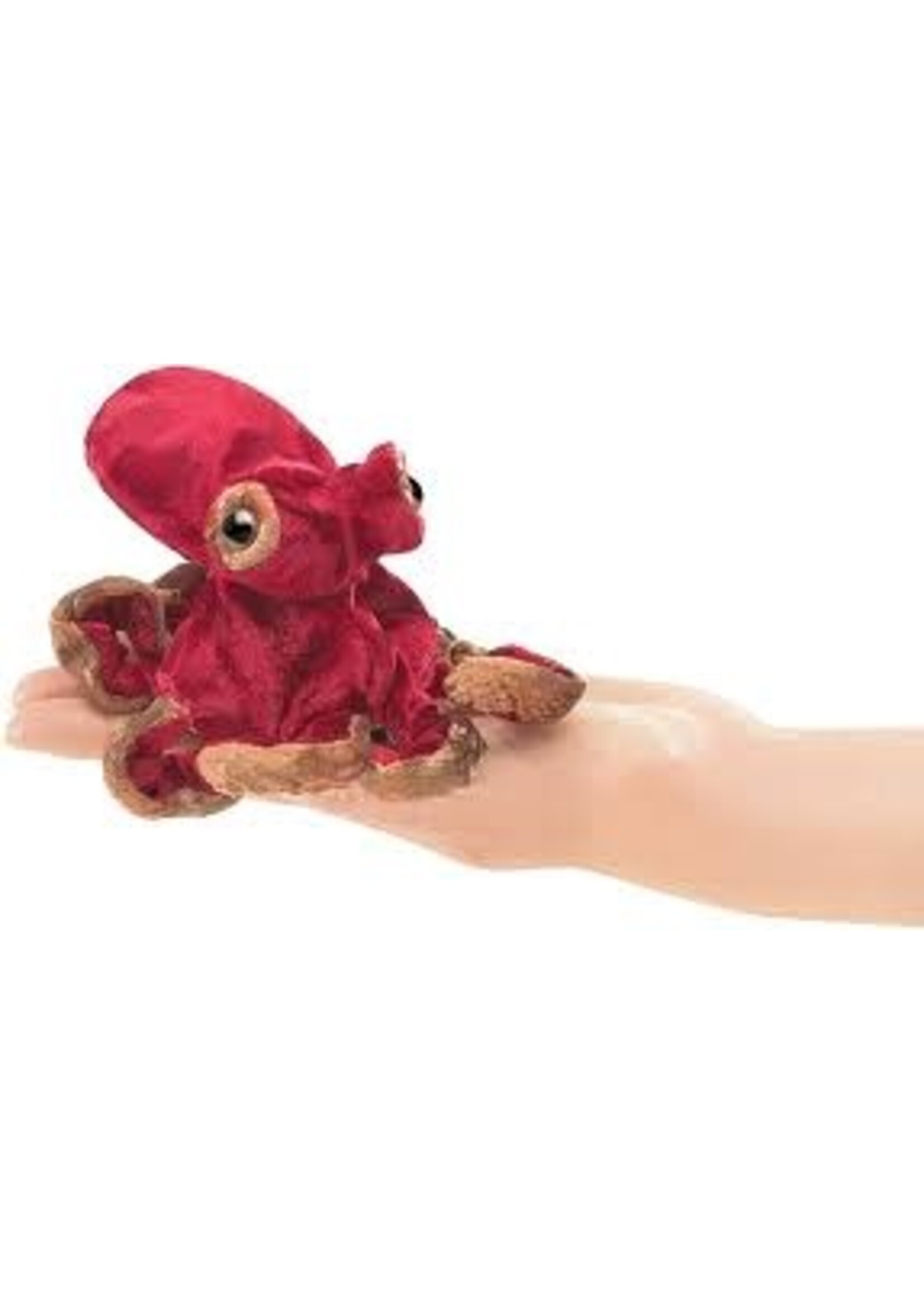 PUPPET MINI RED OCTOPUS