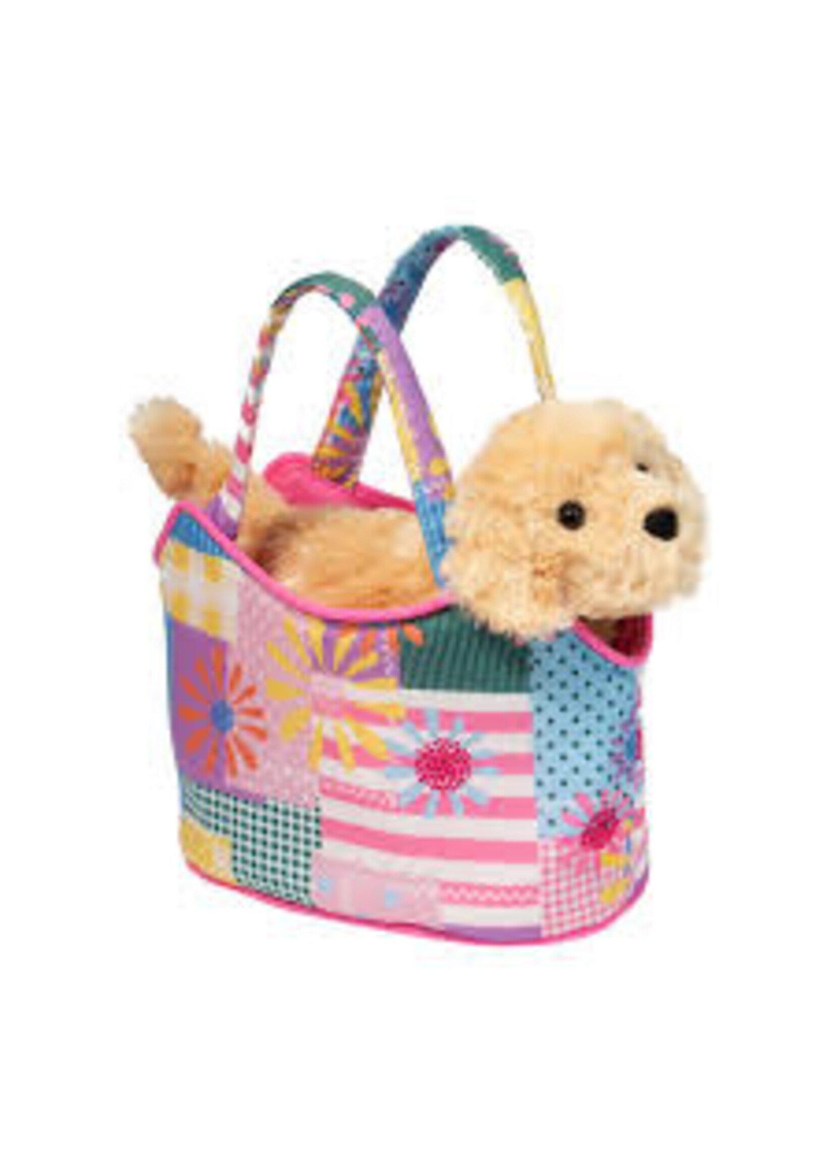 DOUGLAS PLUSH SASSY SAK PATCHWORK FLORAL
