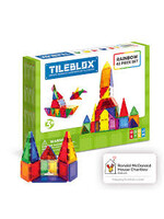 MAGFORMERS TILEBLOX 42 PIECE RAINBOW