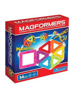 MAGFORMERS 14 PIECE RAINBOW