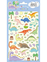BC STICKERS PUFFY DINOS