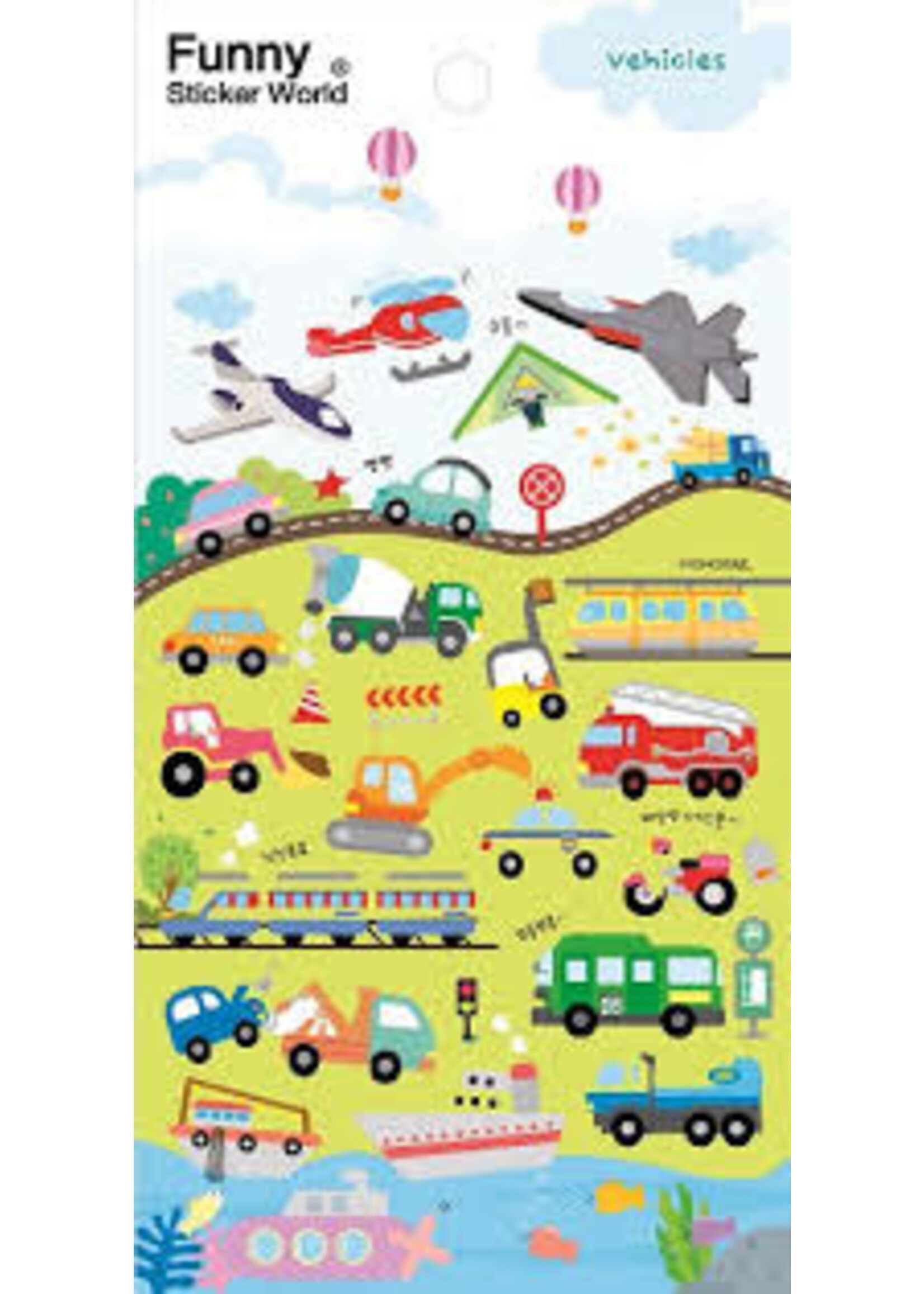 BC STICKERS PUFFY VEHICLES