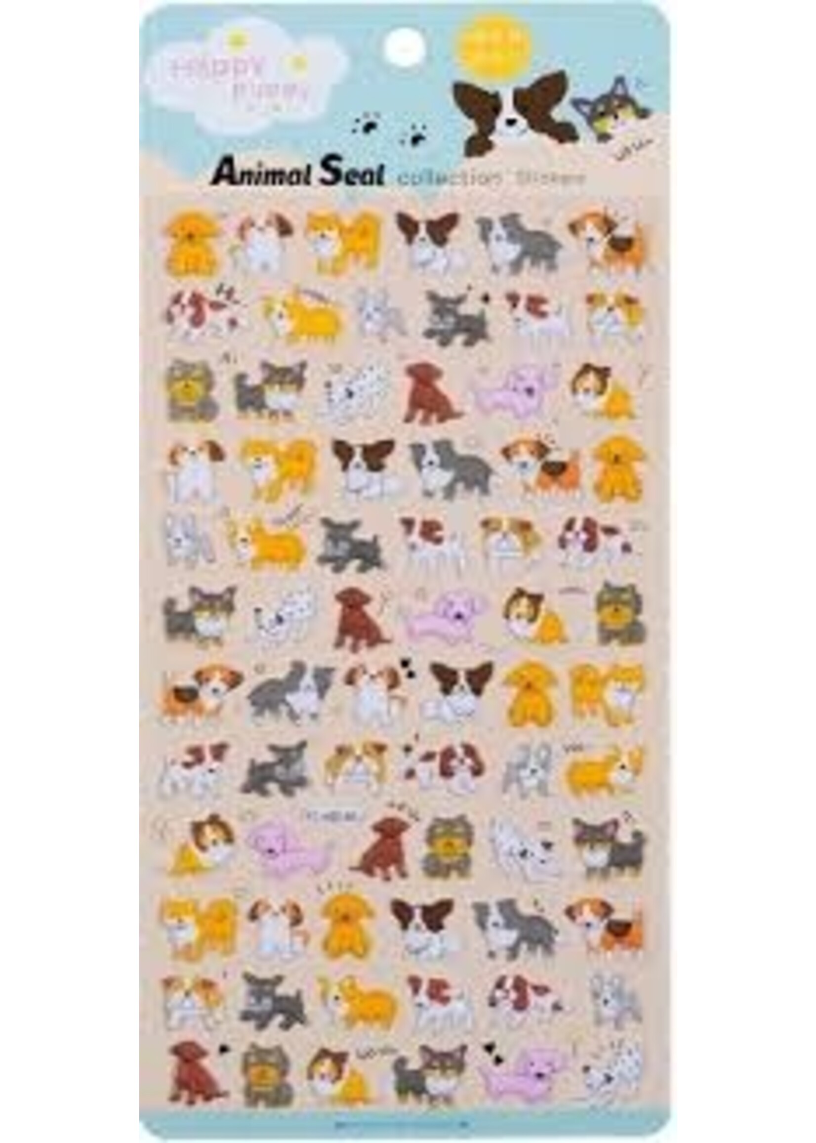 BC STICKERS PUFFY PUPPY