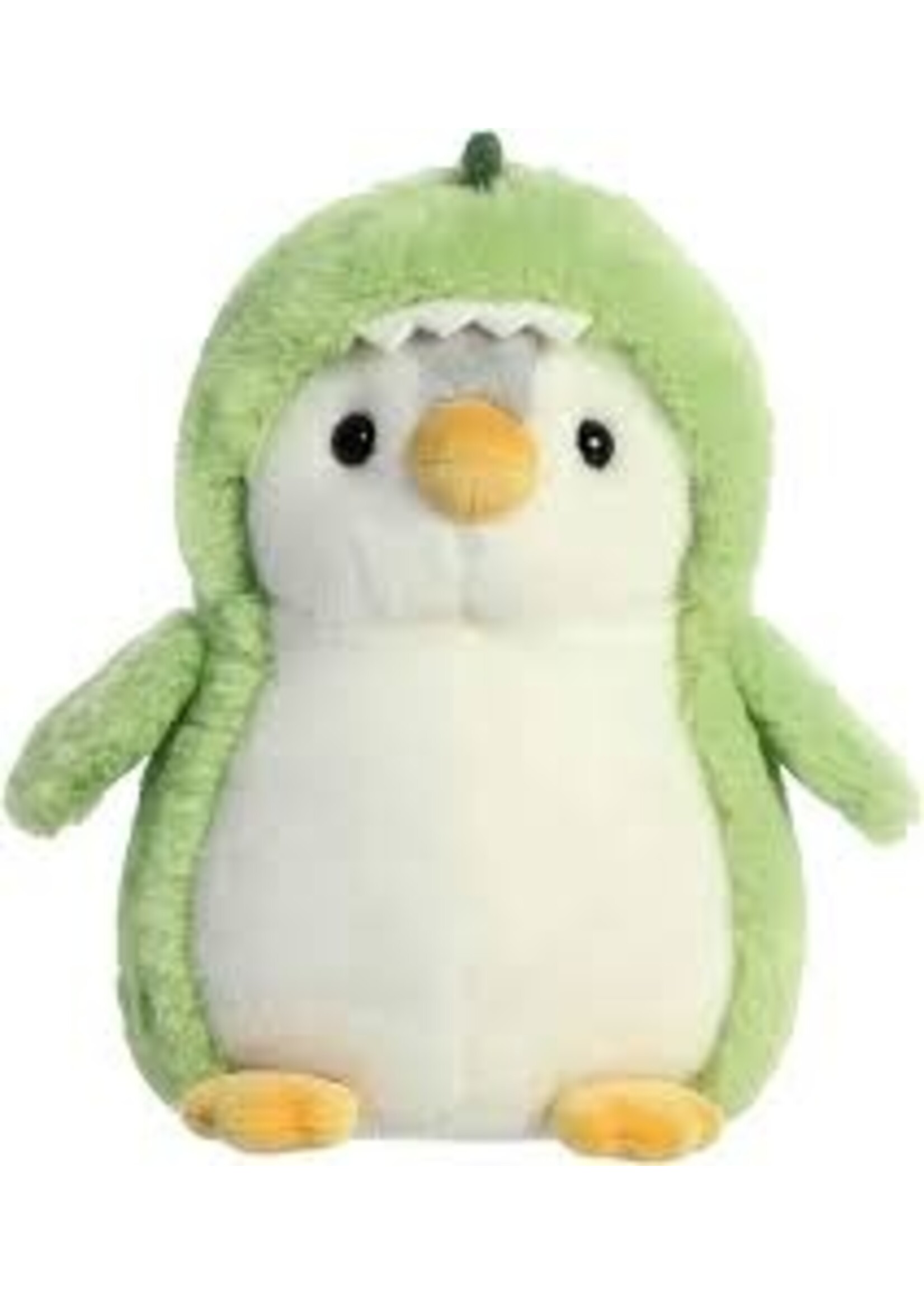AURORA PLUSH POMPOM DINO PENGUIN