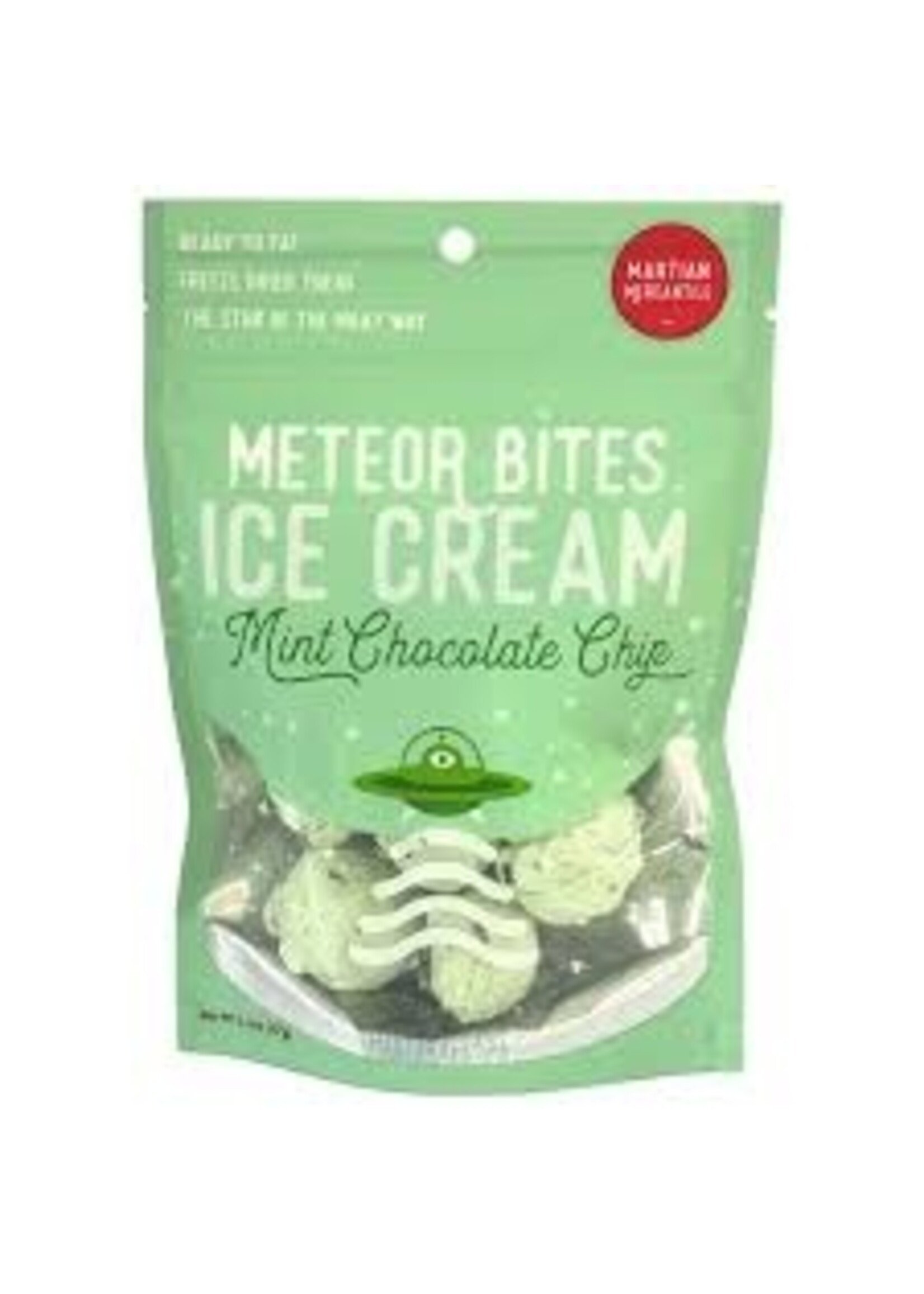 METEOR BITES ICE CREAM: MINT CHOCOLATE CHIP