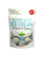 METEOR BITES ICE CREAM: COOKIES AND CREAM