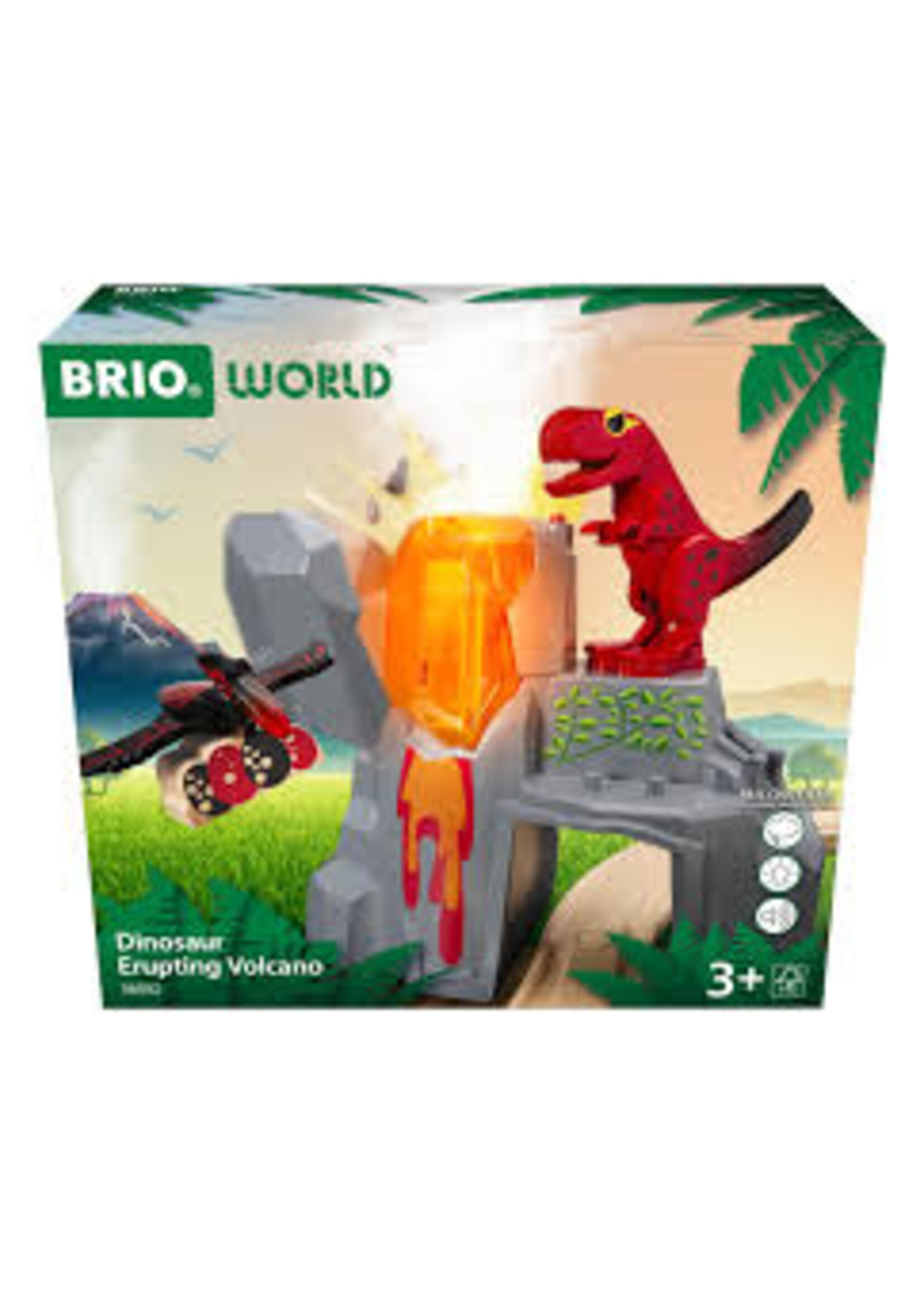 RAVENSBURGER BRIO DINOSAUR ERUPTING VOLCANO