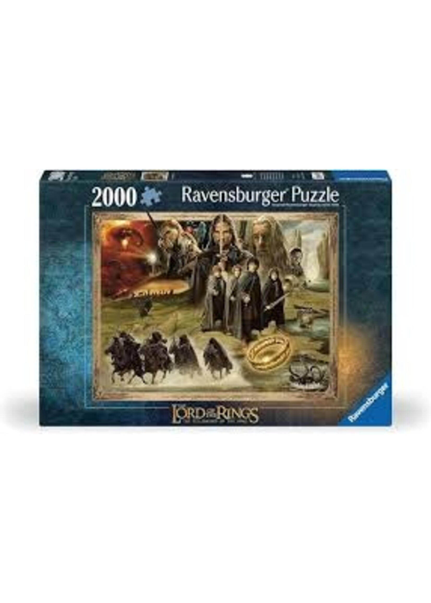 RAVENSBURGER PUZZLE 2000PC LOTR FELLOWSHIP OF THE RING