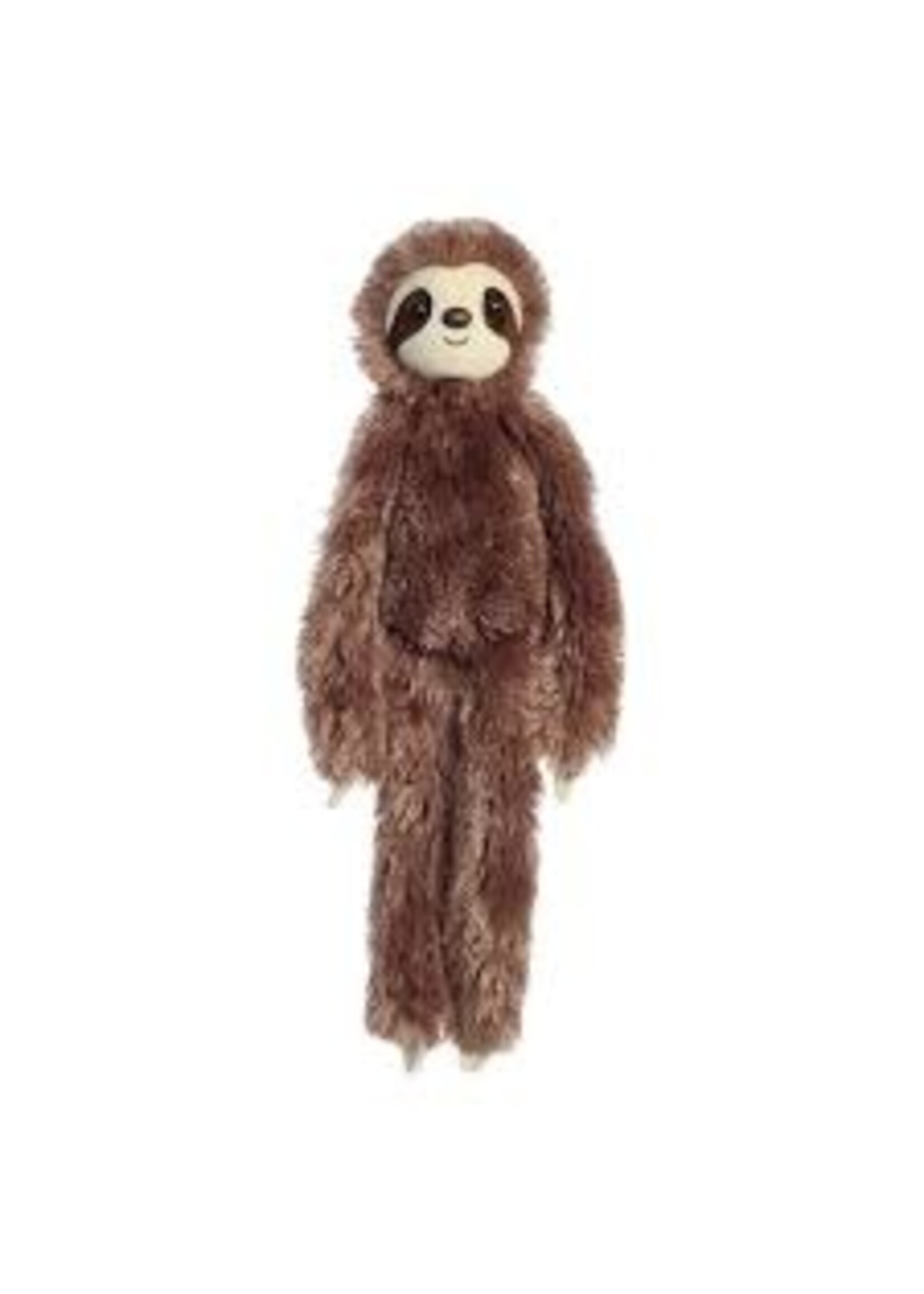 AURORA PLUSH SLOTH TAUPE HANGING