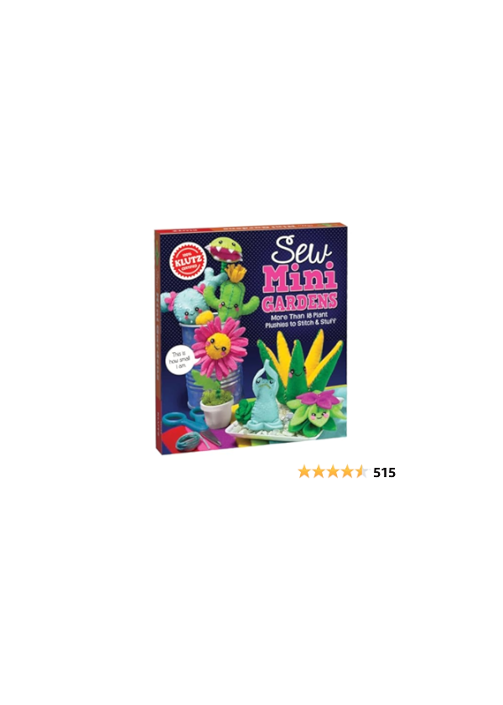 KLUTZ KLUTZ SEW MINI GARDENS