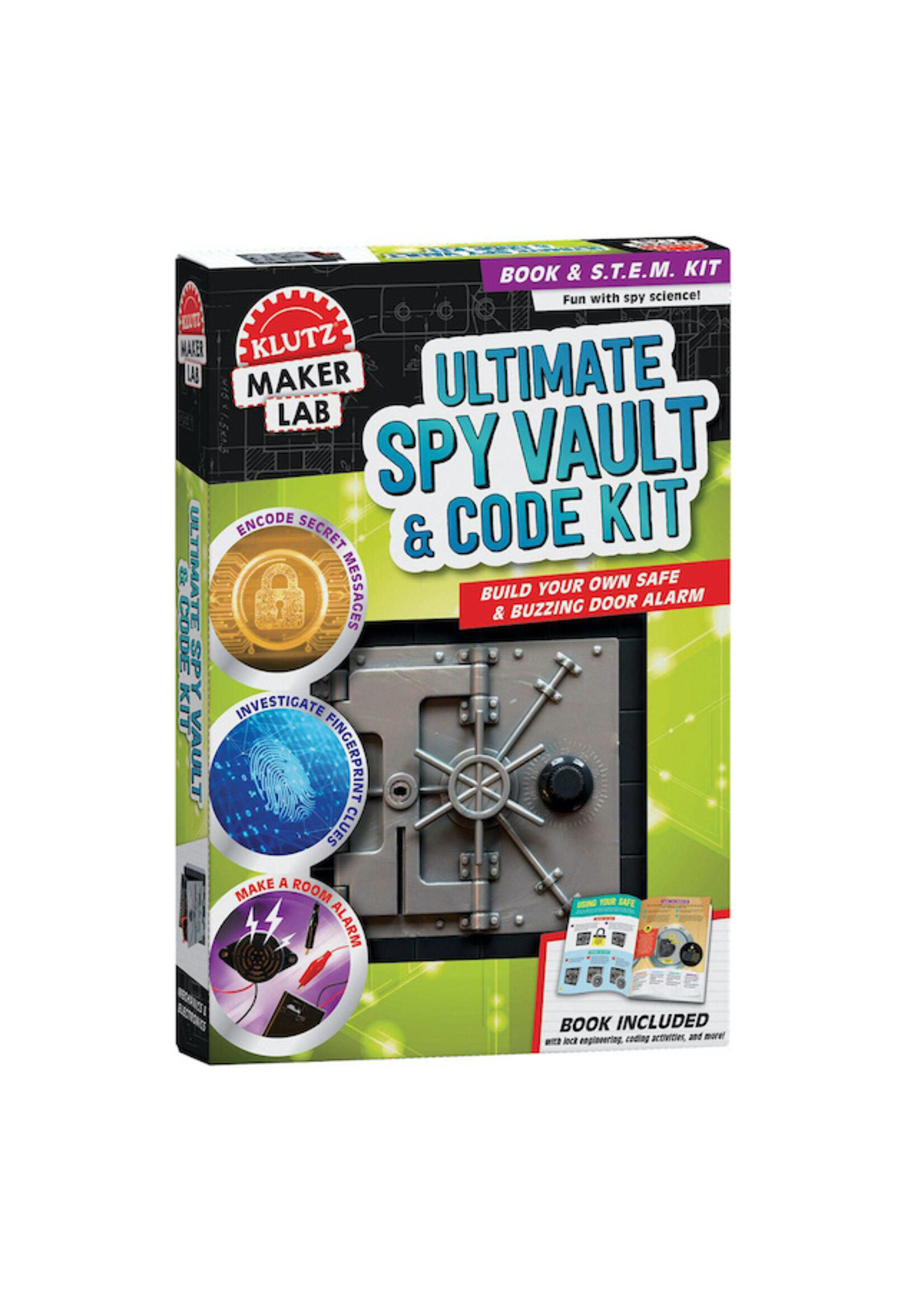 KLUTZ KLUTZ ULTIMATE SPY VAULT AND CODE KIT