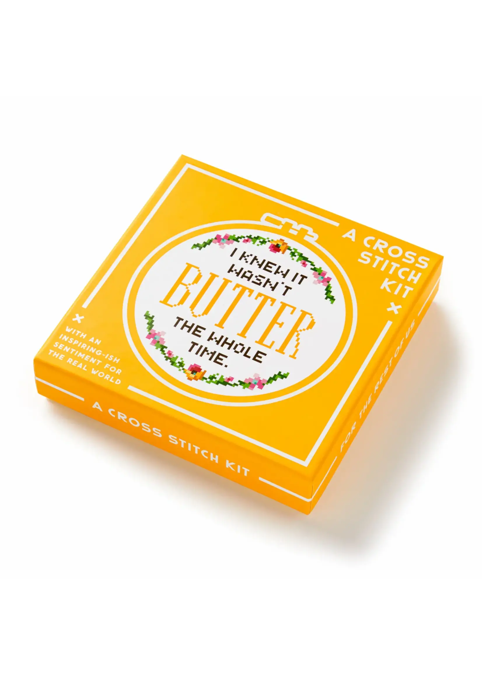 HACHETTE CROSS STITCH KIT BUTTER