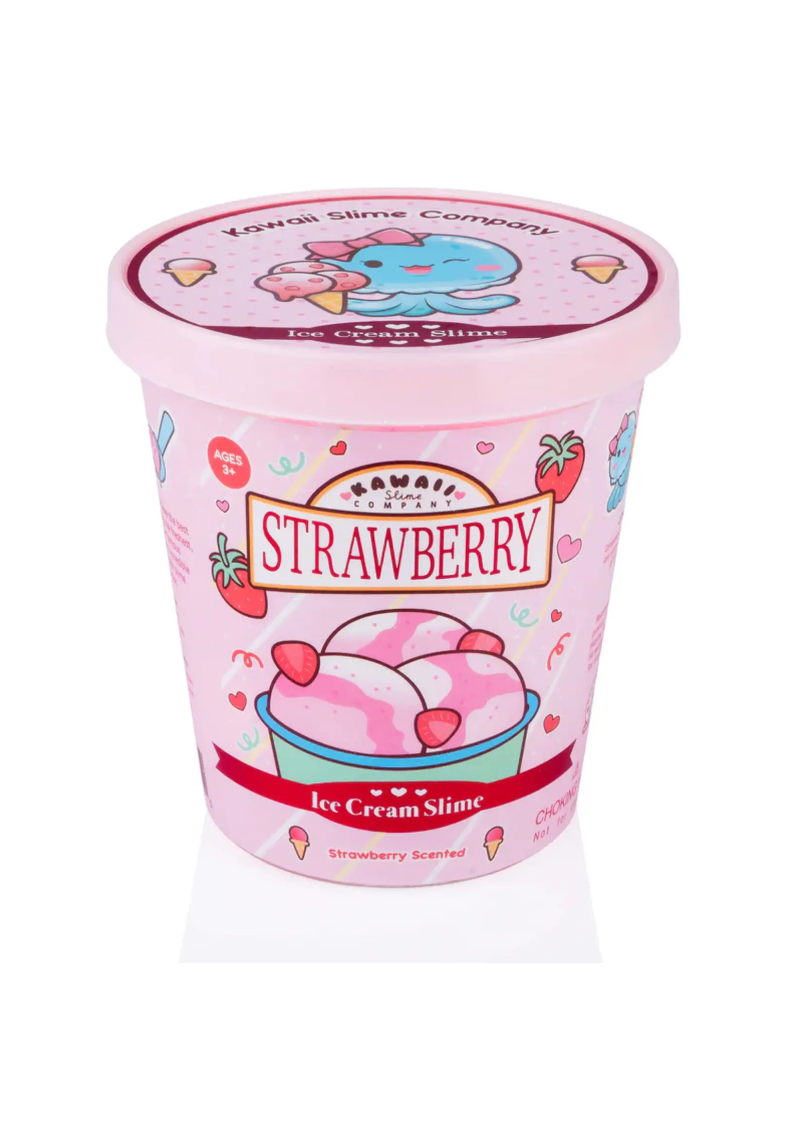 KAWAII SLIME KAWAII SLIME STRAWBERRY ICE CREAM PINT