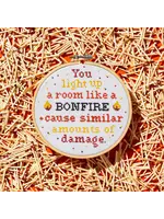 HACHETTE CROSS STITCH KIT BONFIRE