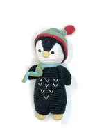 PEBBLE PLUSH PENGUIN RATTLE PEBBLE