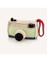 PEBBLE PLUSH CAMERA RATTLE PEBBLE