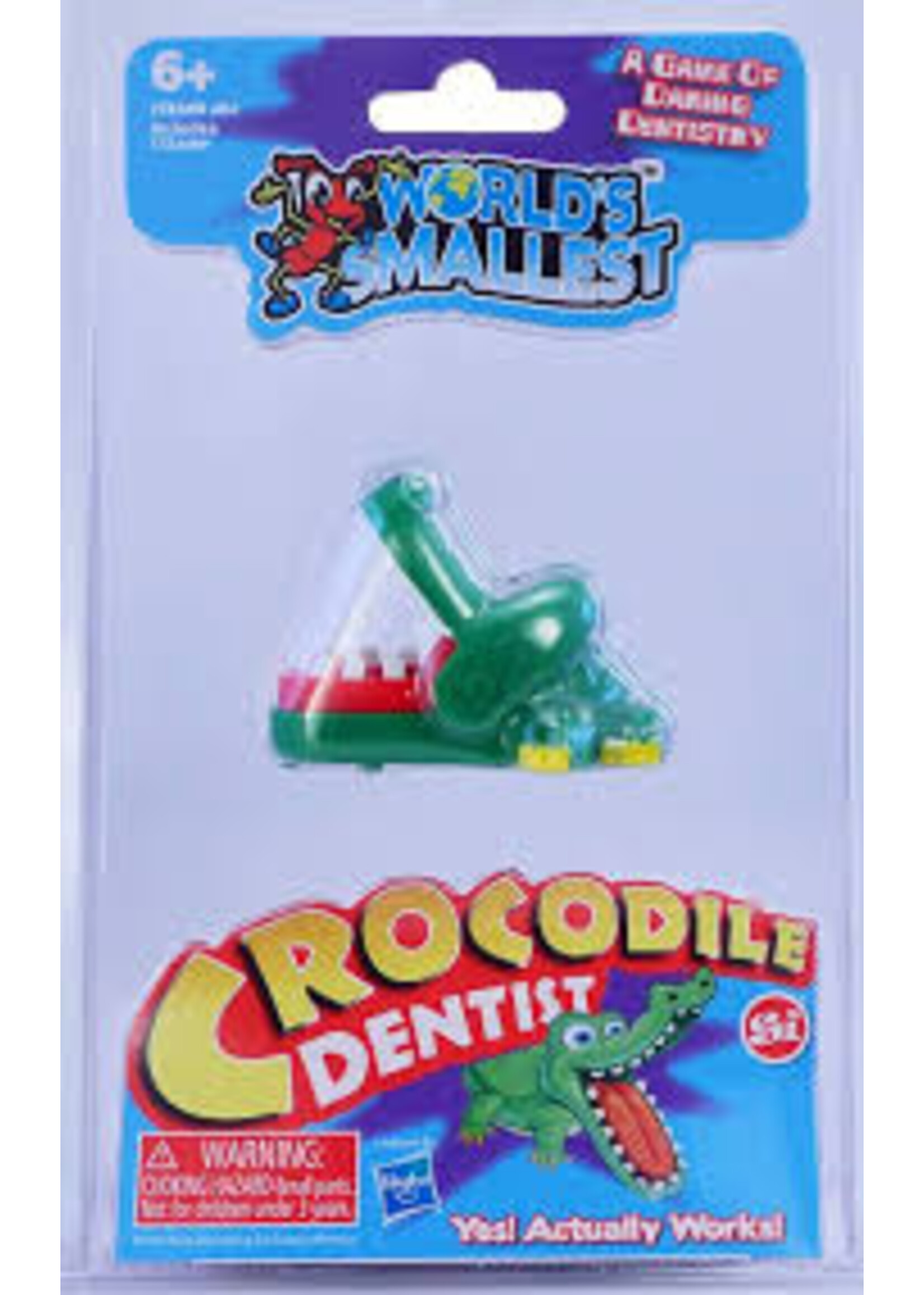 WORLDS SMALLEST CROCODILE DENTIST